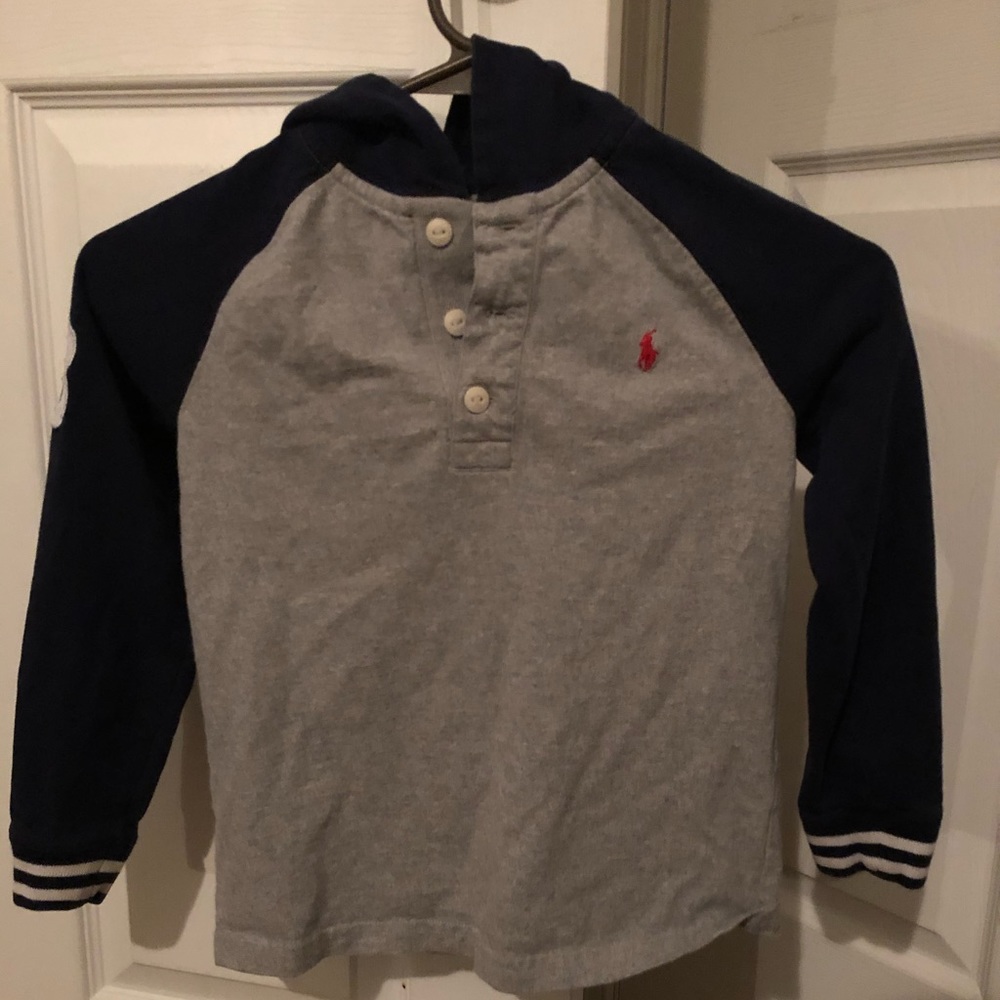 Kids Polo hoodie shirt